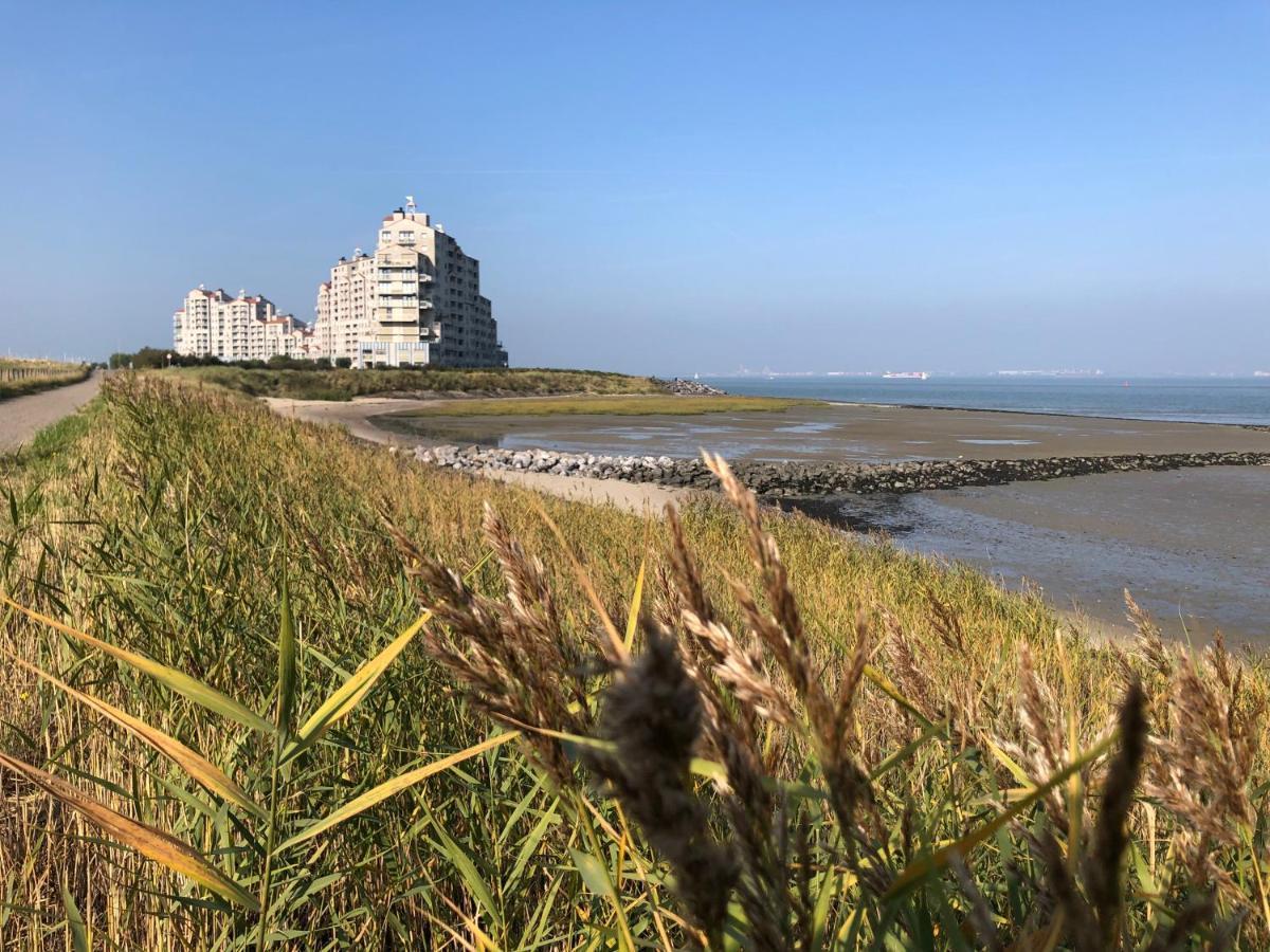 Appartement De Graanzolder Aan Zeeuwse Kust Hoofdplaat Exteriör bild