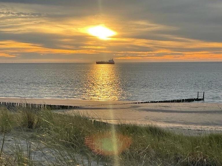 Appartement De Graanzolder Aan Zeeuwse Kust Hoofdplaat Exteriör bild